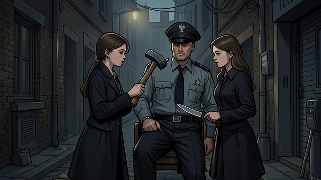 Two Girls Attack from "Firewall". A Brutal Opening The Crime Two teenagers attack taxi driver Johan Lundberg with a hammer and knife, then confess that they wanted money.