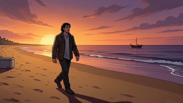 The Empty Beach from "Firewall". Memory at Mossbystrand A Familiar Shore On the way to a funeral, Wallander stops at Mossbystrand and remembers the past case that led him to Riga.