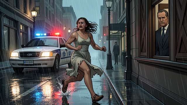 Escape and Silence from "Firewall". Leaving Custody An Opening Seized Sonja escapes from the police station after confessing. Investigators initially read the act as a bid to avoid punishment.