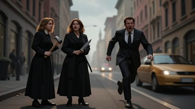The Taxi Attack from "Firewall". Revenge Takes Form A Violent Crime Sonja and Eva attack Johan Lundberg, whose son Carl-Einar is later connected to Sonja’s assault.