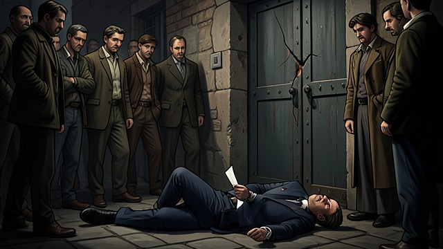 A Death at the Cash Machine from "Firewall". An Apparently Ordinary Death The Receipt Tynnes Falk is found dead beside an ATM, still holding a printed balance and with his wallet untouched.