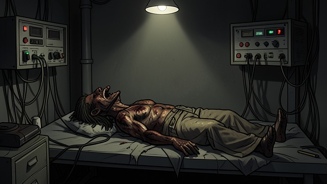 The Body in the Transformer Building from "Firewall". A Human Circuit Breaker A Night Call Andersson reaches the substation after an outage and finds the gates damaged and the inner door open.