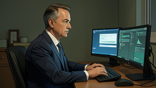 A Consultant’s Public Face from "Firewall". Ordinary Business Corporate Systems Falk designs computer systems and serves clients ranging from banks to utilities.