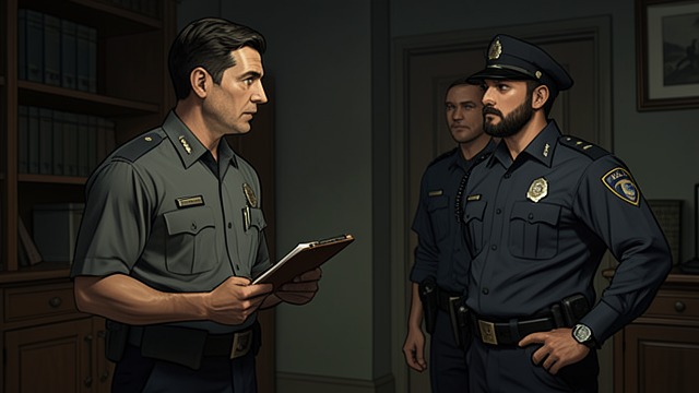 A Defensive Interview from "Firewall". The Reporter’s Version A Difficult Explanation Wallander agrees to speak to a reporter with Martinsson present.