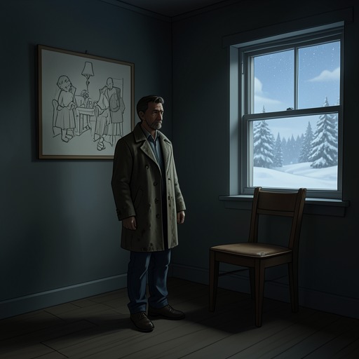 The Family Left Behind from "Firewall". This flow follows the consequences of Sonja’s death for the family who cannot recover the truth or restore their former life.