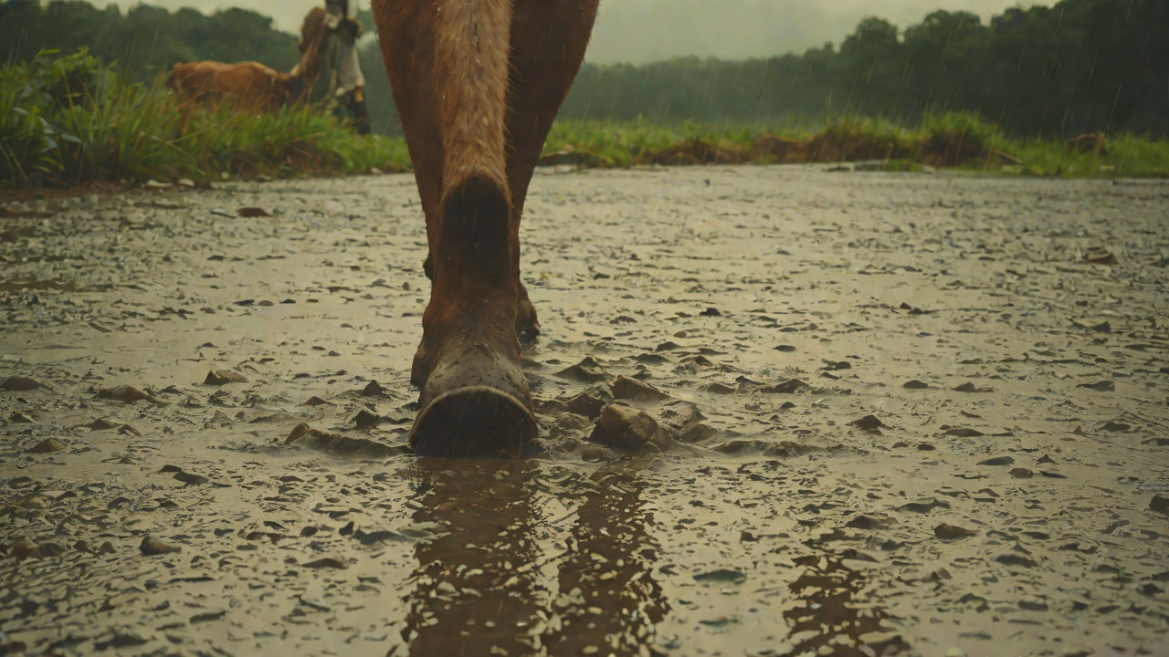The Leg Gives Way from "The Unlikely Pilgrimage of Harold Fry". The Leg Gives Way The Exploding Calf In the rain outside Taunton, Harold's right calf suddenly feels sliced open.