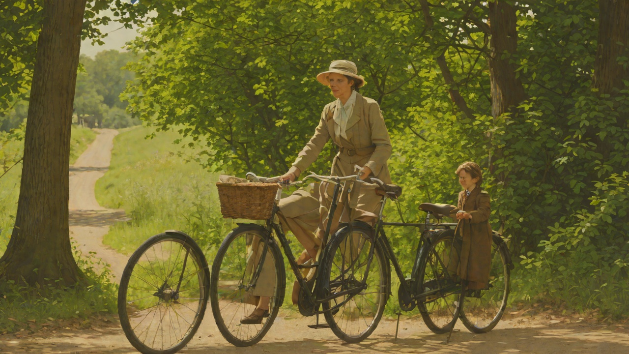 The Cycling Mother from "The Unlikely Pilgrimage of Harold Fry". The Cycling Mother Free As A Bird The ringleader of the cycling mothers tells Harold she does not need a man.
