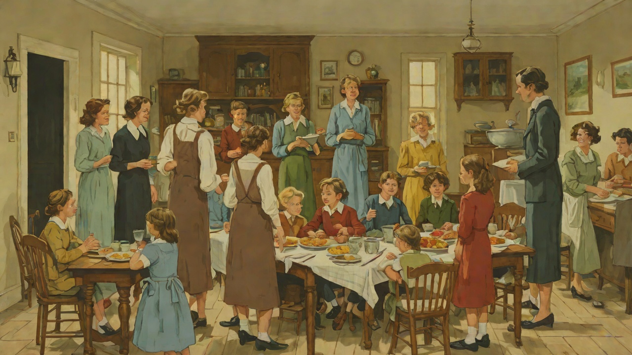 No-Mum At School from "The Unlikely Pilgrimage of Harold Fry". No-Mum At School The Aunts Arrive Neighbours and distant relations fill the house.