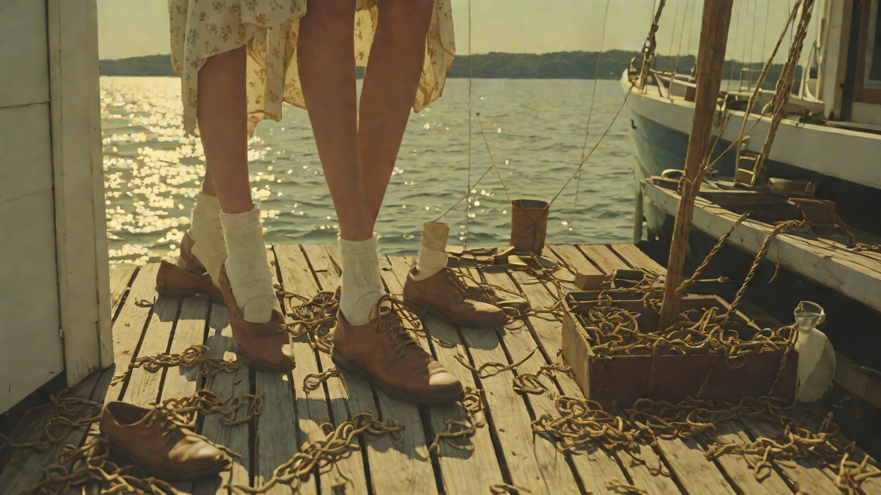 Giving Away Her Partner's Things from "The Unlikely Pilgrimage of Harold Fry". Giving Away Her Partner's Things The Resoled Shoes Martina returns Harold's yachting shoes with new soles and laces.