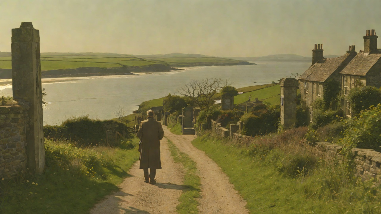The Call From Loddiswell from "The Unlikely Pilgrimage of Harold Fry". The Call From Loddiswell The Stunned Wife Maureen answers the phone and learns Harold is five miles away and planning to walk to Berwick-upon-Tweed.