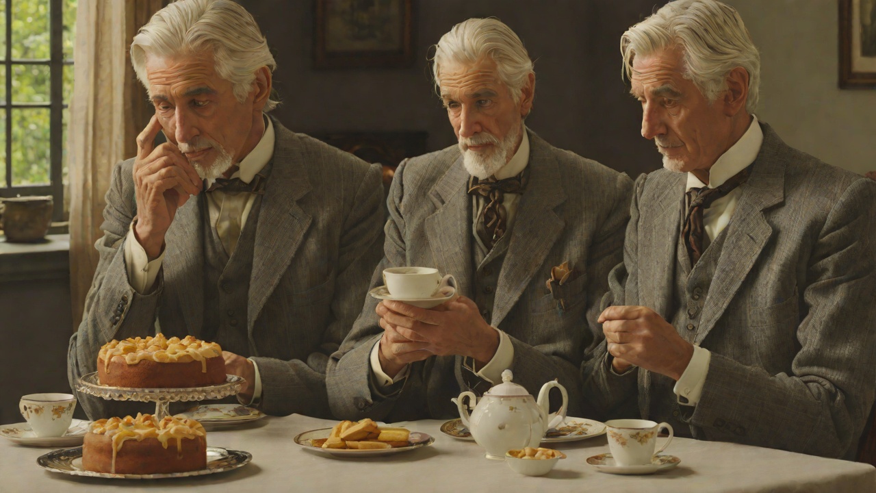 The Silver-Haired Gentleman from "The Unlikely Pilgrimage of Harold Fry". The Silver-Haired Gentleman The Shared Teacake The elegant gentleman invites Harold to share a teacake and then confesses his secret life with a young man in…