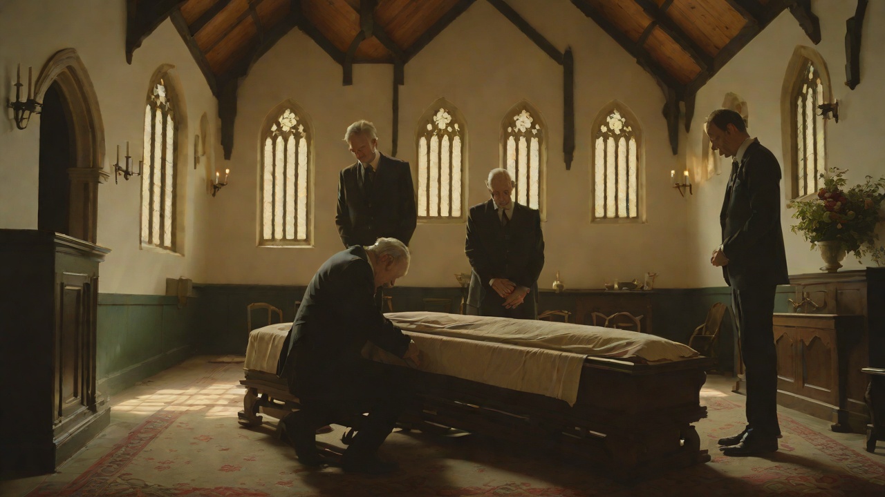 Letting Him Go from "The Unlikely Pilgrimage of Harold Fry". Letting Him Go The Coffin Memory Inside the hospice chapel room, Maureen remembers David in his coffin, lifting his head and kissing him, as if wanting him…