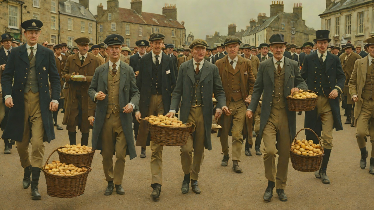 The Hijacked Ending from "The Unlikely Pilgrimage of Harold Fry". The Hijacked Ending The Wrong Hero Rich arrives in Berwick with a brass band, his sons and a basket of muffins.