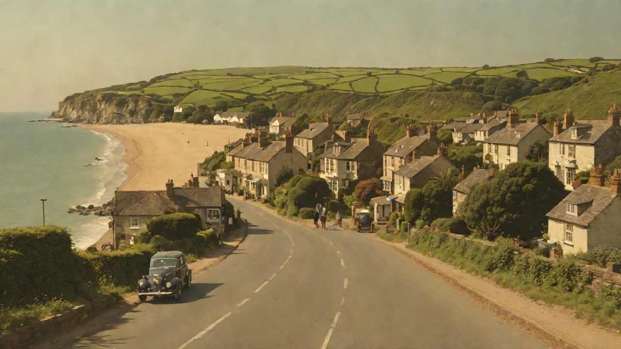 Slapton Sands Drive from "The Unlikely Pilgrimage of Harold Fry". Slapton Sands Drive A Sherry And A Bar Meal Rex drives Maureen to the Start Bay Inn at Slapton Sands.
