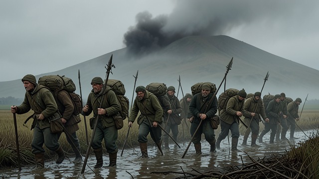 The Army’s Hardship from "Henry V". The Army’s Hardship Sickness and scarcity The English army reaches the approach to Agincourt exhausted and understrength.