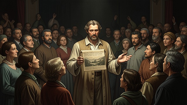 The Audience Enlisted from "Henry V". The Audience Enlisted Imaginary forces summoned Chorus asks spectators to picture horses, kingdoms, and years compressed into moments.