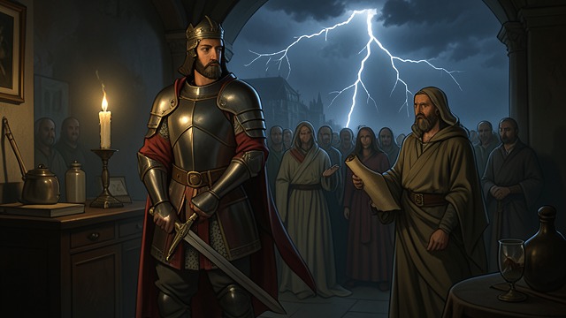 The King’s Prayer from "Henry V". The King’s Prayer Fear admitted privately King Henry V asks God to steady the soldiers and not remember his father’s seizure of the crown.
