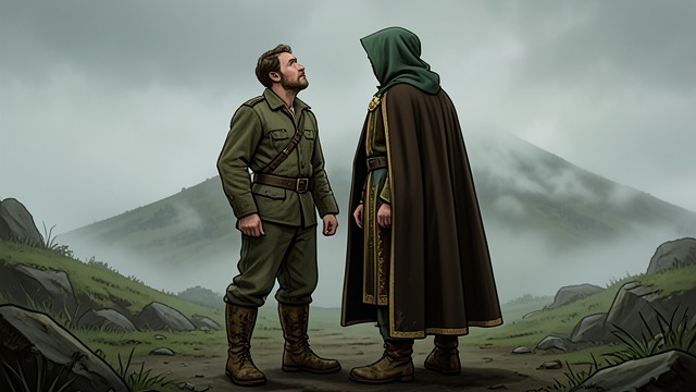 The King Is Human from "Henry V". The King Is Human Equality beneath office King Henry V, disguised as a common soldier, argues that a monarch shares ordinary human fears and senses.