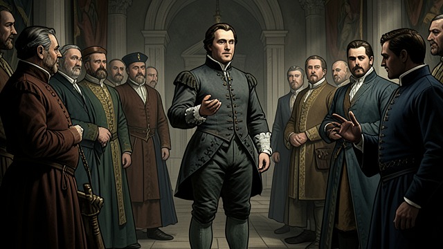 Suspicion Beneath Praise from "Henry V". Suspicion Beneath Praise False assurances The conspirators praise King Henry V and profess loyalty while concealing their intentions.