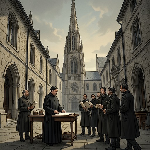 The English Church and the Crown from "Henry V". This thread traces the churchmen’s financial and political interests as they support the French campaign through counsel and promised resources.