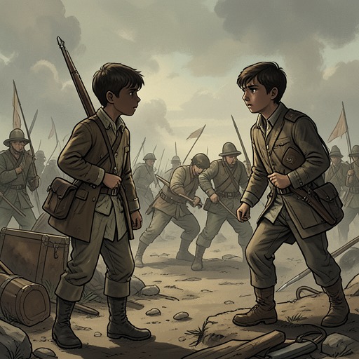 The Boy’s Moral Departure from "Henry V". This thread follows the unnamed Boy as he observes the old companions’ cowardice and theft before choosing a different path.