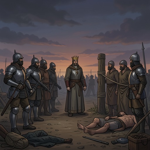 The Campaign’s Moral Limits from "Henry V". This thread traces the play’s shifting claims about justified war, responsibility, discipline, and violence against captives.