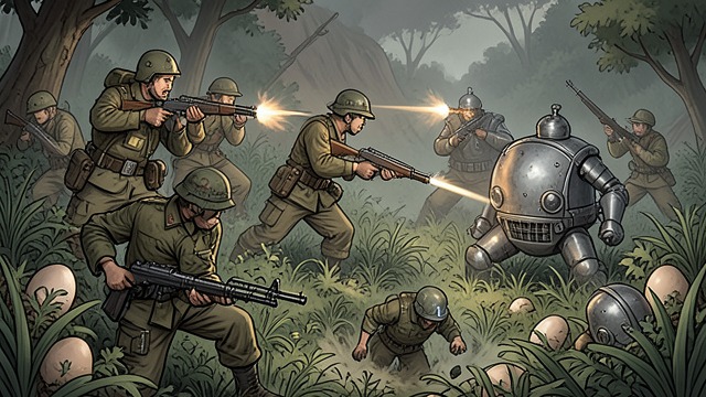 Tougher Creatures, Harder Clearance from "Secret Invasion". Tougher Creatures, Harder Clearance Increasing resistance Responders report that later animals require concentrated fire to stop.