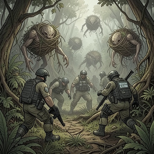 The Containment Contest from "Secret Invasion". This conflict arc follows the operational struggle between a rapidly reproducing, adaptable predator and responders trying to locate every nest before it…