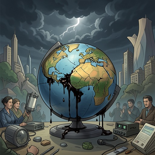 From Ecological Mutation to World Rupture from "Secret Invasion". This thematic flow connects the book’s closing uncertainty to its appended preview, where another catastrophe makes the world’s vulnerability appear far…