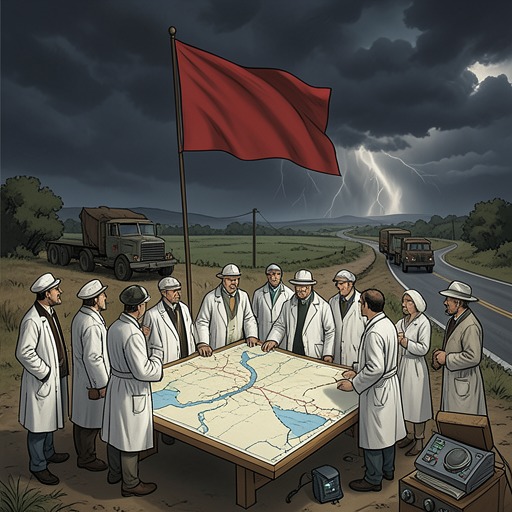 The Federal Campaign from "Secret Invasion". This flow tracks the transformation of scattered emergency calls into a national operation designed to find nests, kill adults, and prevent biological…