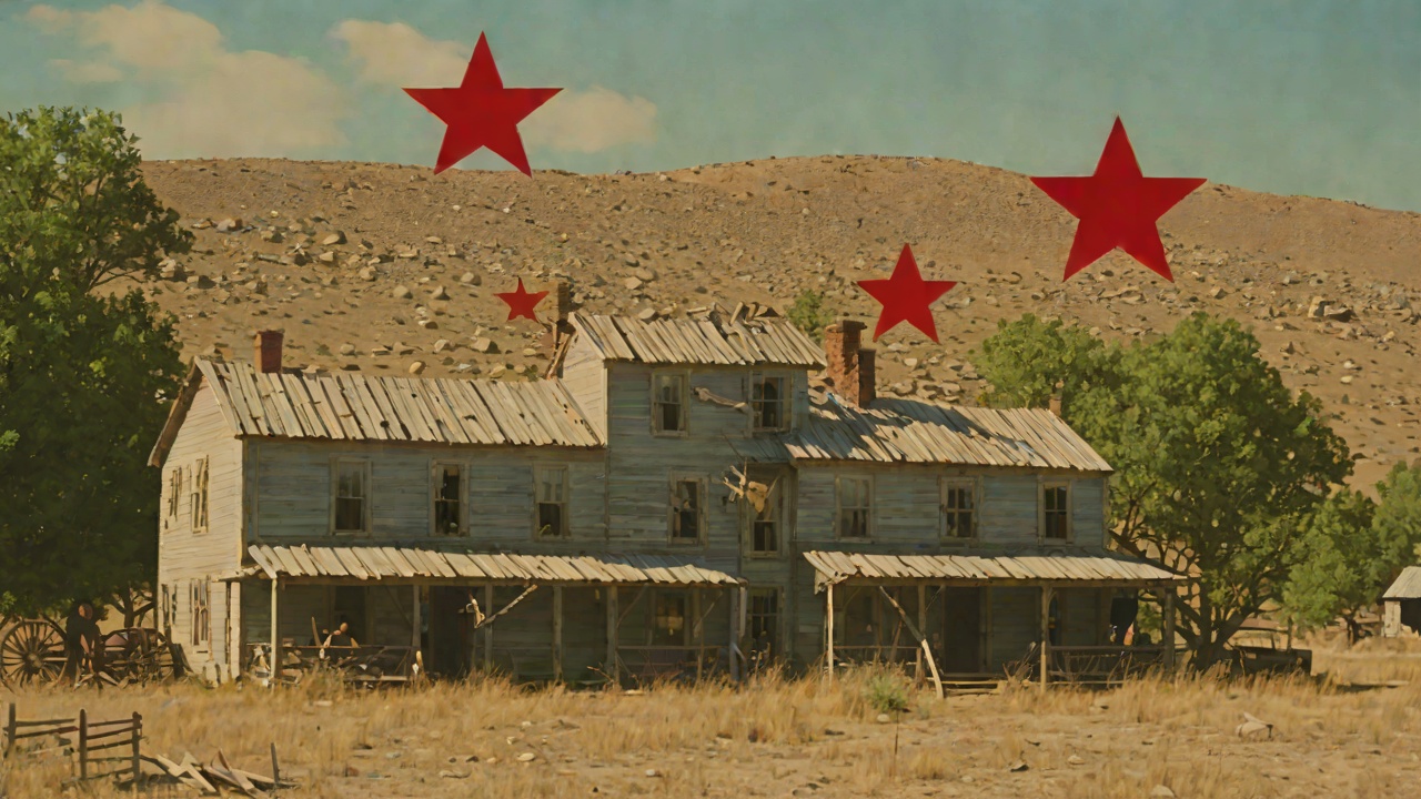 The Star Combs from Independence from "Little House on the Prairie". The Star Combs from Independence Scene Pa comes home from Independence with gifts and gives Laura a comb with a bright red star.