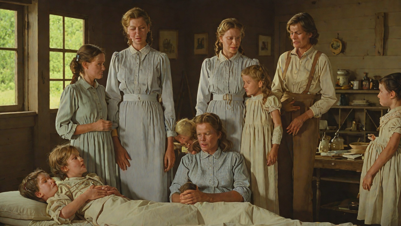 Nursing Her Family Through Malaria from "Little House on the Prairie". Nursing Her Family Through Malaria Scene Ma is one of the last to rise from the fever, but even while sick she calls to Laura and tries to direct the…