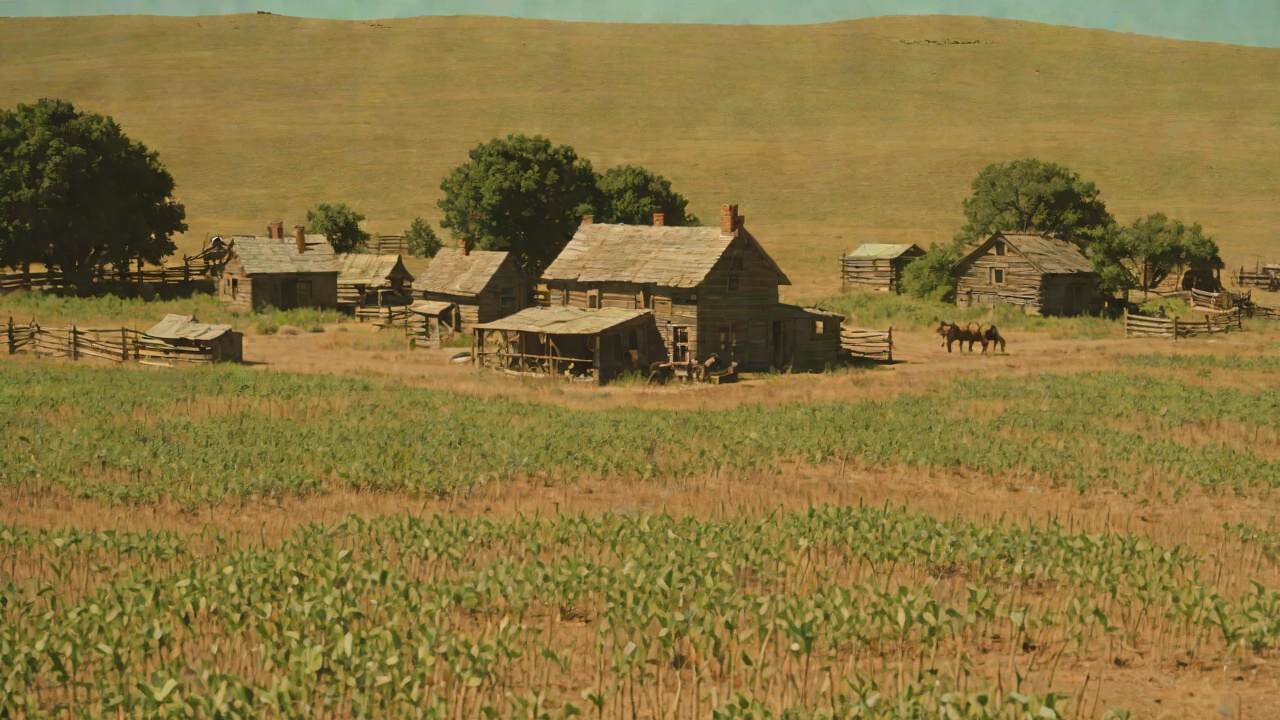 We'll Live Like Kings from "Little House on the Prairie". We'll Live Like Kings Scene Pa shows Ma the seeds and plough and says that when these seeds grow in the rich land, the family will live like kings.
