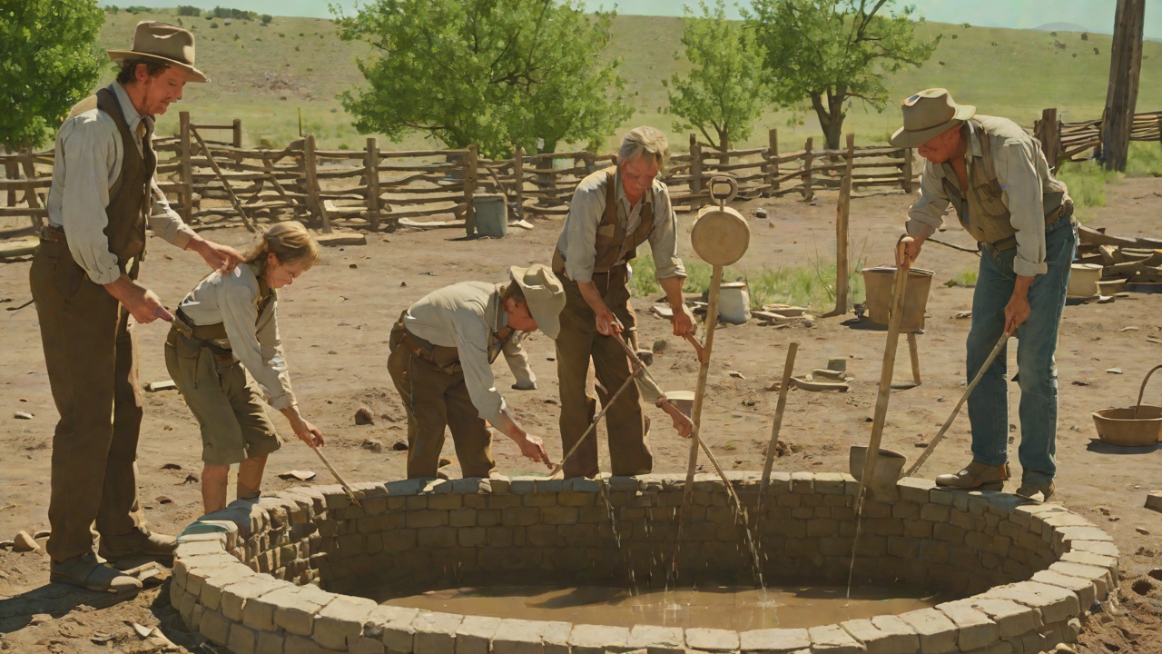 Mr Scott Helps Dig the Well from "Little House on the Prairie". Mr Scott Helps Dig the Well Scene Pa and Mr Scott dig a well together, so the family no longer has to carry muddy water from the creek.