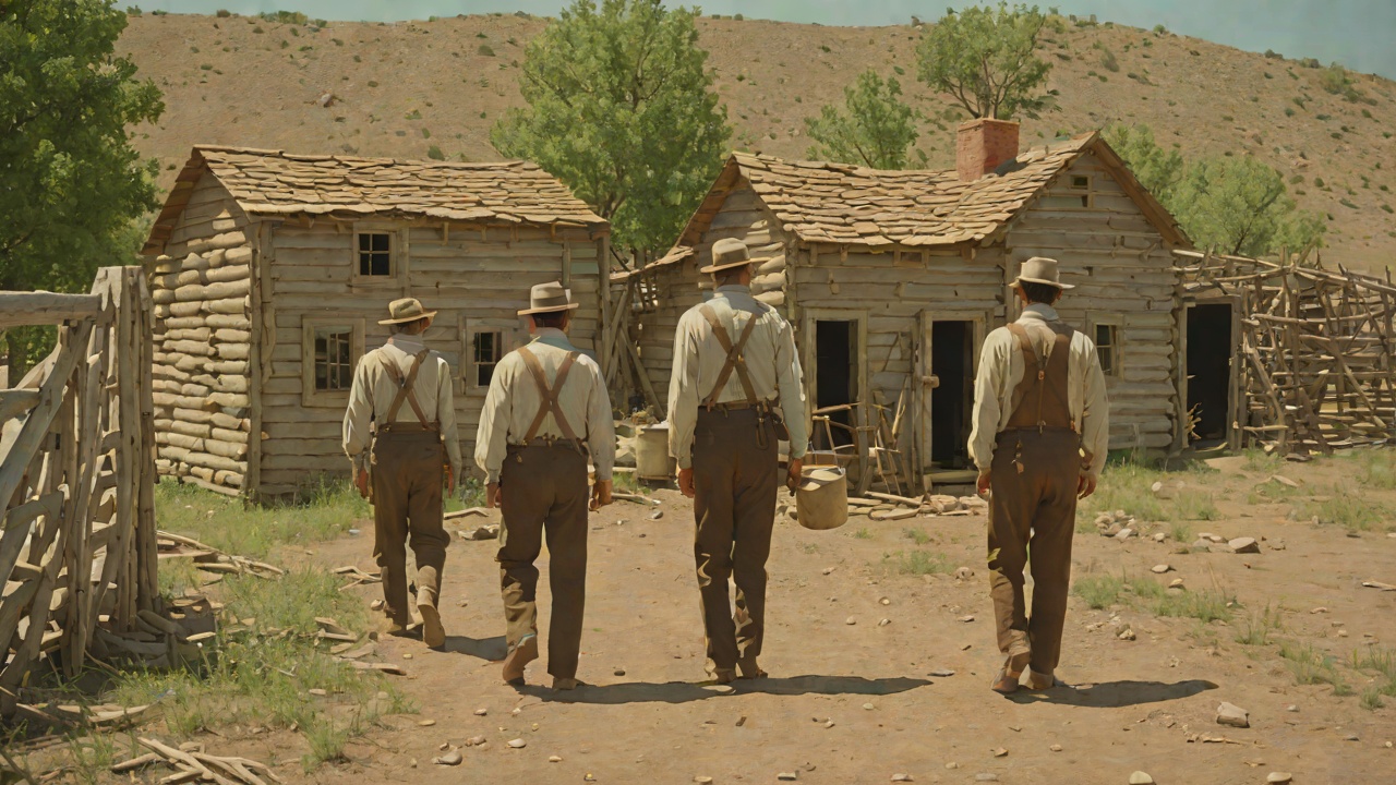 Mr Edwards Helps Raise the Walls from "Little House on the Prairie". Mr Edwards Helps Raise the Walls Scene Mr Edwards arrives from across the creek, tall and dusty, and in one day the two men finish the walls.