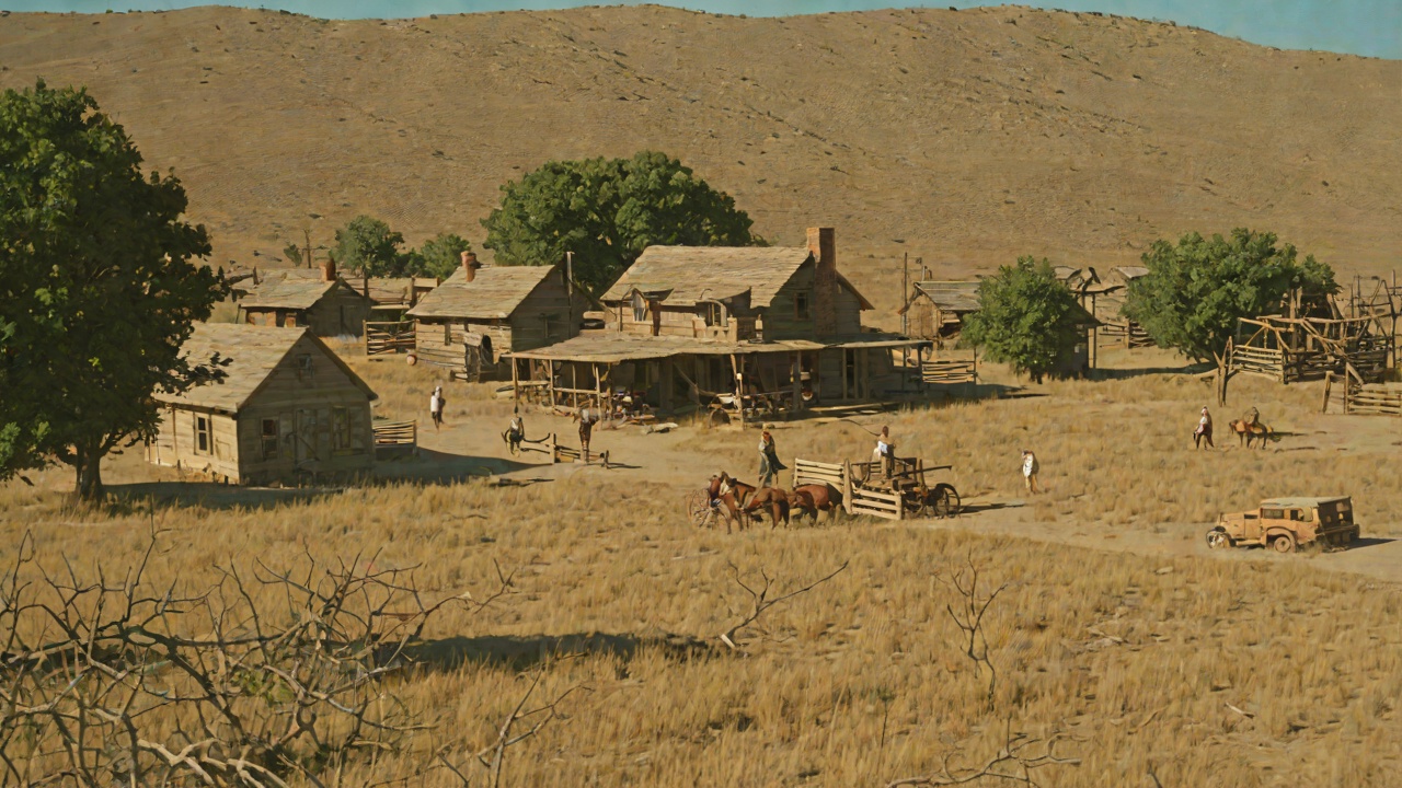 A Year Gone and All the Time in the World from "Little House on the Prairie". A Year Gone and All the Time in the World Scene Ma softly says, 'A year gone, Charles.' Pa answers with a smile, 'What's a year?