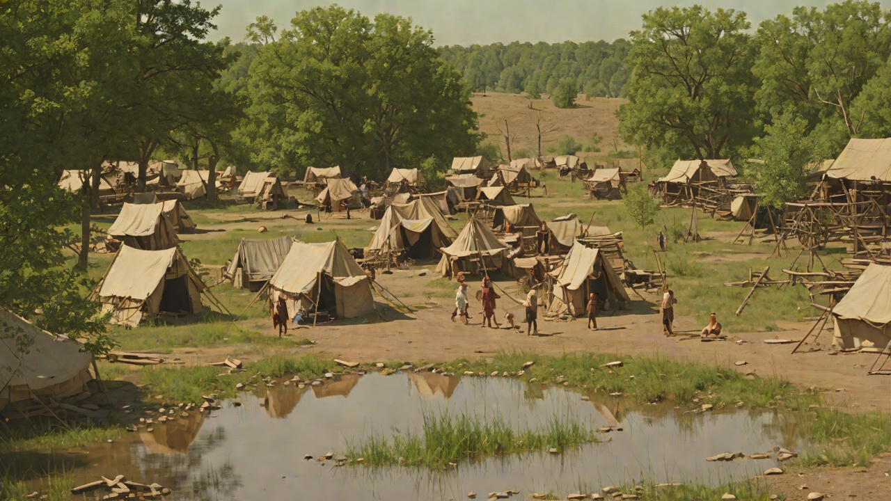 The Empty Camps and the End of the Claim from "Little House on the Prairie". The Empty Camps and the End of the Claim Scene Pa walks along the creek and finds every Indian camp empty.