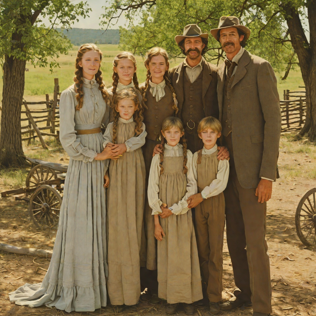 The Ingalls Marriage Partnership from "Little House on the Prairie". This emotional thread follows the partnership between Charles and Caroline Ingalls as they face every trial side by side.