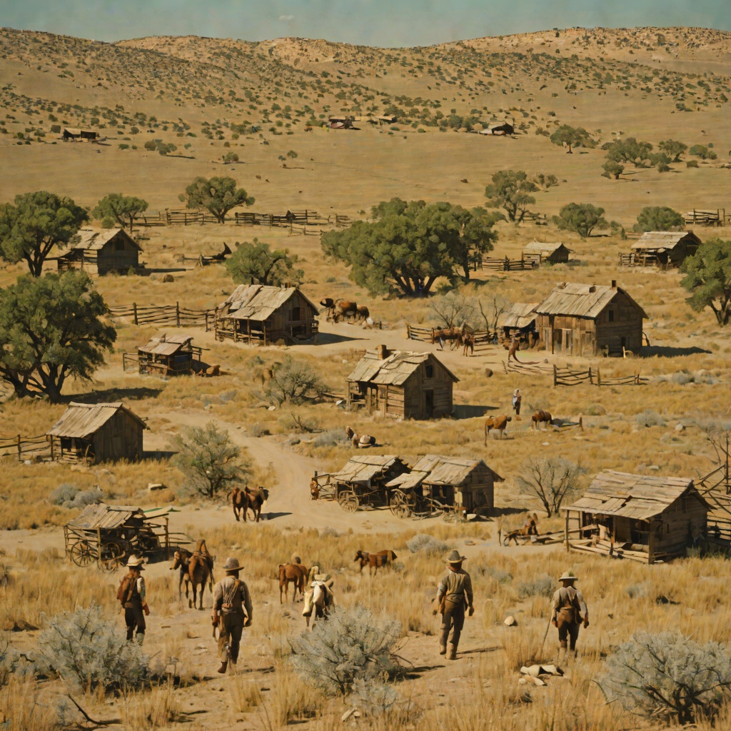 The Myth of the American West from "Little House on the Prairie". This thematic flow explores how the story builds and then complicates the promise of the West as a land of freedom and plenty.