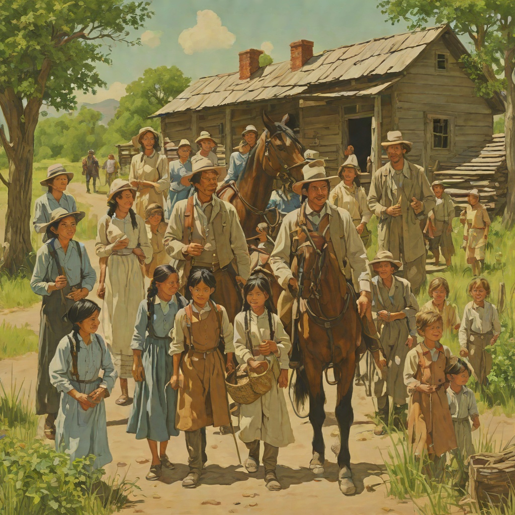 Dr Tan and the Rescue from Malaria from "Little House on the Prairie". This subplot tells the story of how Dr Tan, a Black doctor traveling with the Indians, saves the Ingalls family from the fever.