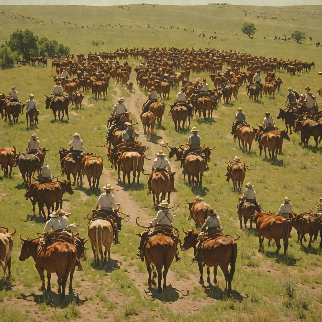 The Cattle Drive and the Gift of the Cow from "Little House on the Prairie". This subplot follows the brief passage of the cattle herd through the claim and the unexpected gift that turns Pa's labor into fresh milk and beef for the…