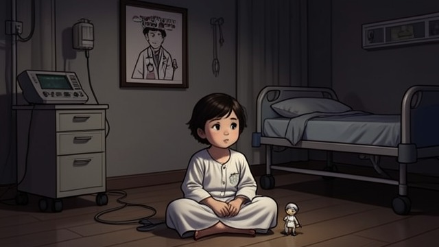Hospital Exposure from "Strangers". Fear meets its trigger An ordeal at Sunrise Marcie reacts violently to doctors, nurses, and an ophthalmoscope.