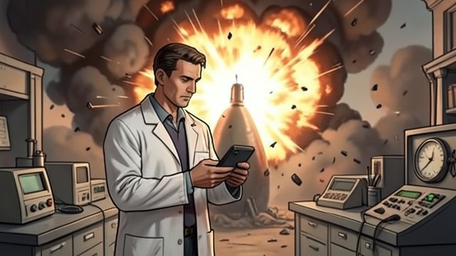 The Nuclear Threat Is Stopped from "Strangers". Falkirk tries to erase the evidence A final weapon Leland Falkirk arms two backpack nuclear devices and intends to destroy the witnesses and Thunder Hill’s…