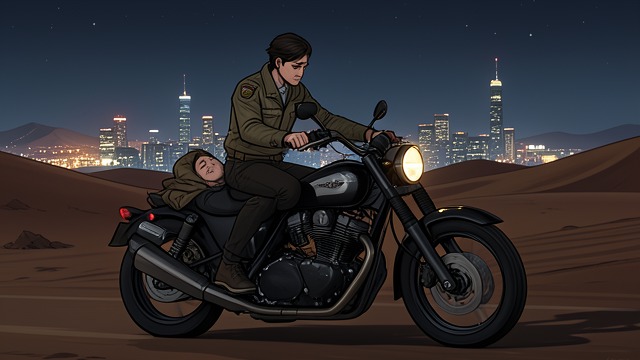 A Night on Patrol from "Strangers". Conversation creates intimacy A shared watch Jorja rides through Elko with Jack Twist and Brendan Cronin as an outrider.