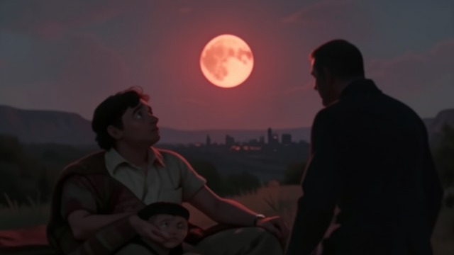 The Sky Is Not Empty from "Strangers". Mystery first appears as fear The moon’s hold The moon invades dreams and obsessions across unrelated lives.