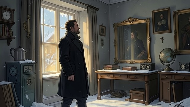 The Call to Nevada from "Strangers". Dreams point west Golden light and a summons Brendan dreams of walking toward a radiant presence and later sees uncanny light on a frost-marked window.