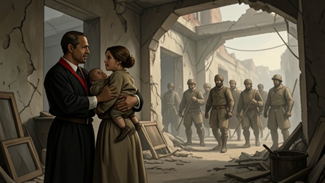 Choosing the Larger Cause from "Strangers". Love becomes a form of solidarity Shared danger The escape fails when Falkirk’s force intercepts the group.