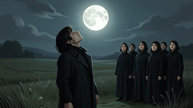 The Fallen Moon Memory from "Strangers". A false moon is identified Remembering the descent Sandy Sarver recalls that a brilliant object seemed to be a falling moon before resolving into a craft.