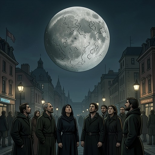 The Mystery of the Moon and the Red Light from "Strangers". This thread traces the shared lunar imagery from private nightmares to the remembered arrival of the spacecraft.
