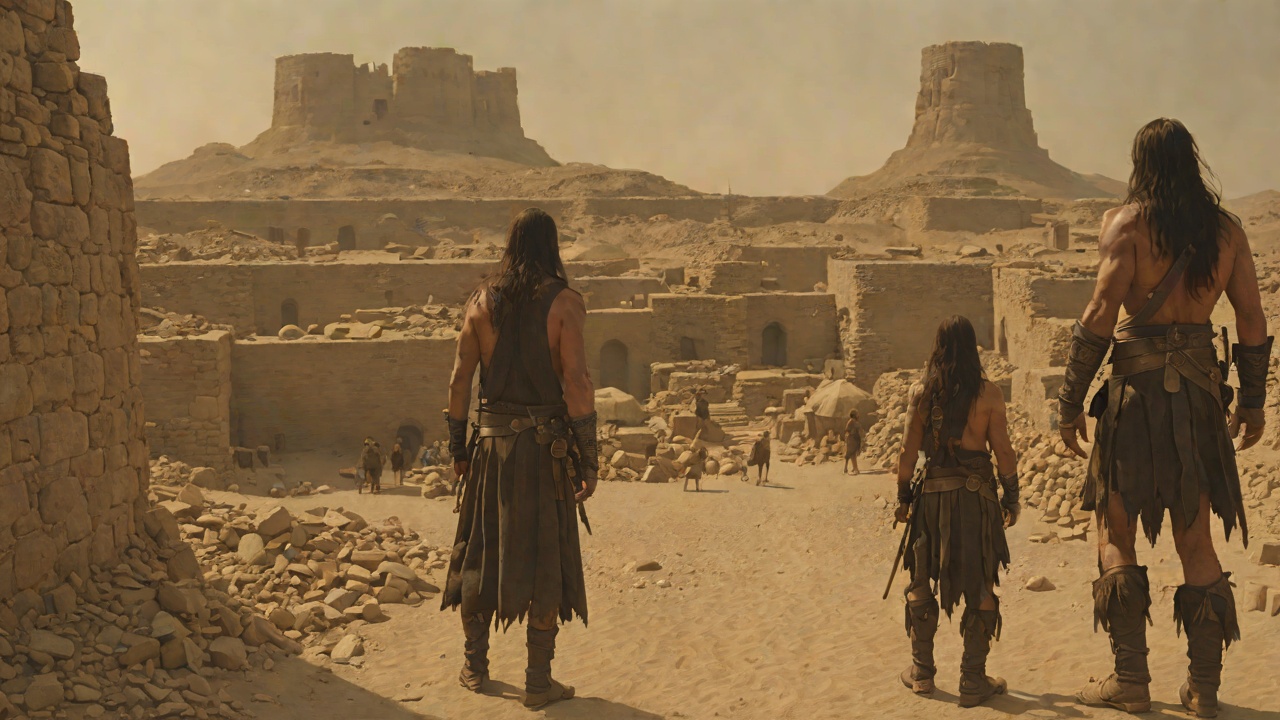 The Enemy Found from "Conan the Barbarian". The Enemy Found Disguised as a pilgrim, Conan walks into the heart of Thulsa Doom's fortress and watches the cult leader speak.